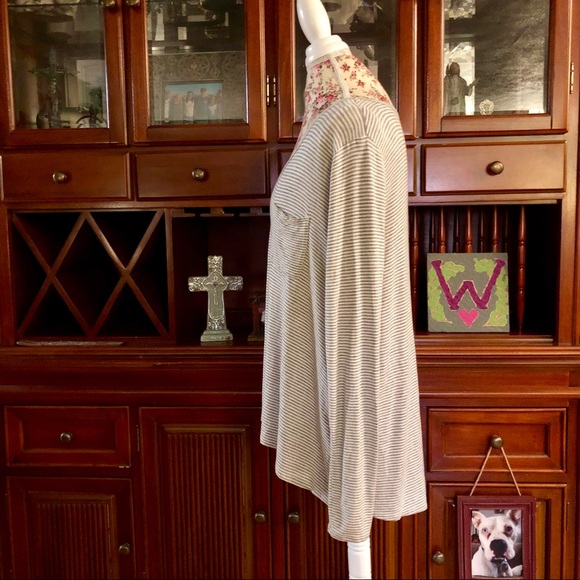 Abercrombie & Fitch Striped Long Sleeve Tunic S - Picture 3 of 5